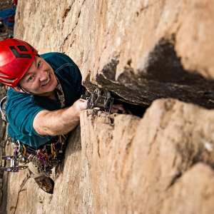 PerinBlanchard,tradclimbingGreenMonsterinRockCanyon