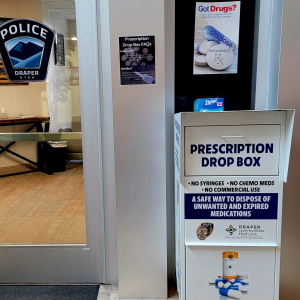 Prescription drop box