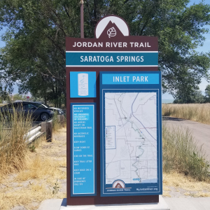 Jordan River Trail. Hot Pots Trail